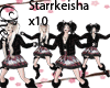 starrkeisha squad x10