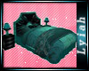 Teal Sweets Guest Bed