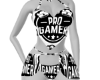 GAMER BLACK WHITE SET  2