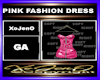 PINK FASHION DRESS