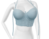 B baby blue corset