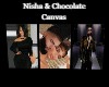 Nisha & Chocolate Canvas