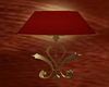 Red/Gold Wall Lamp