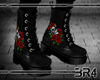Boots and Roses Black