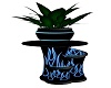 Blu/Blk Fountain Plant