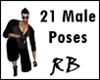 21 Male Poses [RB]