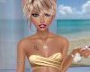 Gold Wrapped Top