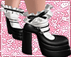Black & Bow Shoes