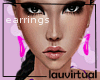 Barbie shoes earrings P