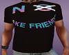 NO fake friends tee