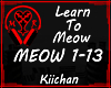 MEOW Learn To Meow