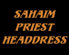 Sahaim Priest Headdress