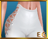 EG- Pants white shine