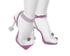 Freaky Bow Heel Purple