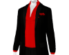 Black Red Suit M