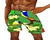 Tropical  swim shorts