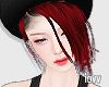 Iv"Dolly & Hat  Red