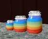 rainbow canisters