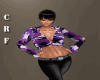 CRF*Purple Camo Hoodie
