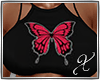||X|| B-fly Crop RED