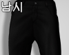 Korean Pants Black
