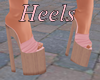 Platform Heels pink