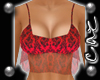 |CAZ| Lace Top Red