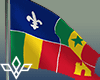 LA Creole Flag |ANIMATED