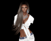 [BIR]White Set Denim