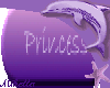 Purple Princess Sticker