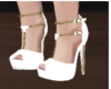 # Stella White Heels