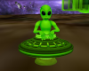 ! Female Green UFO Alien
