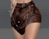 PeA Mini Skirt Brown RL