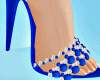 Sparkling Blue Heels