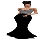 Long Dress Black Glitter