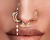$ DRV nose pierces gold
