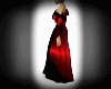 RED BLACK ROYAL GOWN