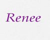 Renee's name sign