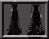 goth drape dress