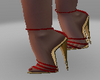 Souliers Red Gold
