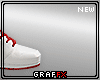 Gx| G'Kickz White & Red