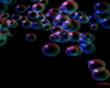 rainbow bubble light