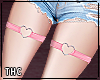   pink garter / both