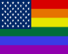 LGBT American Wall Flag