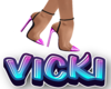 v lilac heels