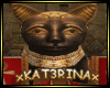 (E)Egyptian Cat Throne