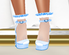 BLUE WEDDING HEELS