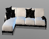 L Sided Black Couch