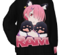 ram waifu hoodie
