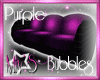Pink Black sofa